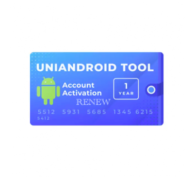 UAT Uni Android Tool 1 Year Activation RENEW