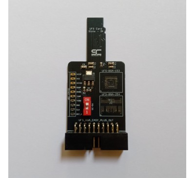 Converter UFS Card Reader untuk ke Socket BGA Easy JTAG Plus Original BGA 153 254 direct ISP