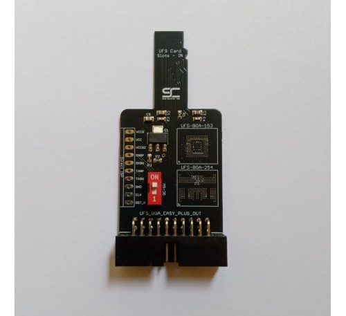 Converter UFS Card Reader untuk ke Socket BGA Easy JTAG Plus Original BGA 153 254 direct ISP