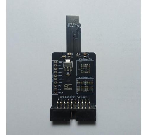 Converter UFS Card Reader untuk ke Socket BGA Easy JTAG Plus Original BGA 153 254 direct ISP