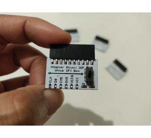 Jual Adapter Direct ISP Emmc Khusus UFI Box Output Plus Resistor dan Switch Pullup