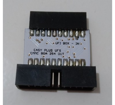 Jual converter adapter Easy Plus Original Socket UFS / Emmc BGA 254 untuk dapat digunakan ke UFI Box Emmc