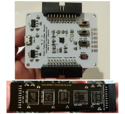 MFE - Multi Fungsi Emmc Reader untuk direct ISP with BGA Soldering 153 162 221 529 254