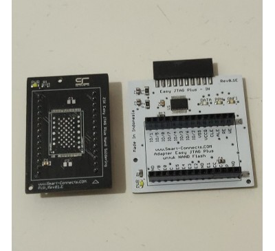 Jual Adapter Easy JTAG Plus Nand Kit with BGA Soldering LGA 52 60 TSOP 48